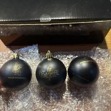 the GazettE RAD MARKET 오너먼트 3개 세트