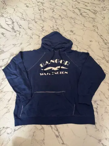 Sportwear BANGOR WASHINGTON 후드티 L 네이비