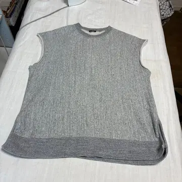 maillot 그레이 맨투맨 베스트