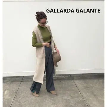 GALLARDA GALANTE 퍼 니트 롱베스트