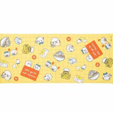 치이카와 (먼작귀) 모그모그 본점 한정판 페이스 타월 라멘 지로