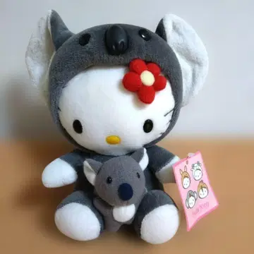 헬로키티 호주 한정판 코알라 봉제 인형 인형옷 레어 레트로