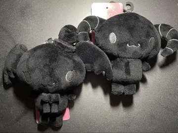 새상품 루로로마닉 마스코트 참 봉제 인형 아베일 블랙