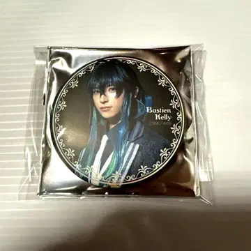 악마 집사와 검은 고양이 아쿠네코 무대 아쿠스테 카페 캔뱃지 바스틴