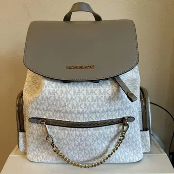 MICHAEL KORS 럭색/백팩 화이트 그레이