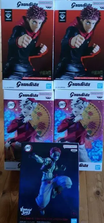 Grandista 피규어 5체 세트