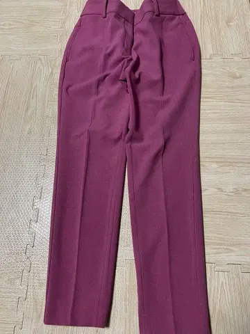 PLST PLUS STYLE 스틱 팬츠 웜 리저브 퍼플
