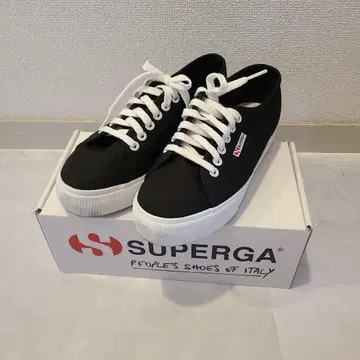 새상품급 스페루가 스니커즈 통굽 39 SUPERGA