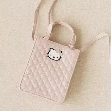 LOWRYSFARM 헬로키티 me 퀼팅 miniBAG 택 포함