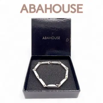 ABAHOUSE 실버 체인 팔찌 여성용 고급 새상품급
