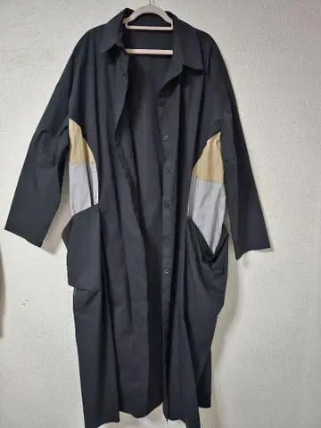 리메이크 롱 셔츠 코트