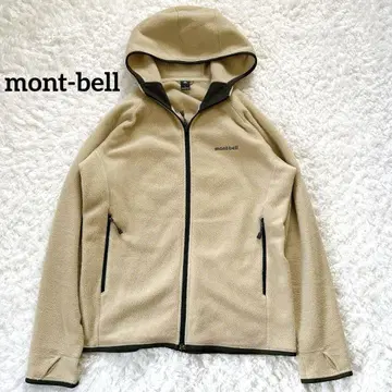 [ 새상품급 ] 몽벨 웜업 후드티 크리마플러스100 그레이지 L