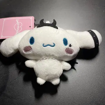 데빌 시나모롤 봉제 인형 키체인 시마무라 아베일 산리오
