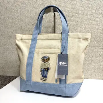 새상품 랄프 로렌 폴로베어 토트백 물