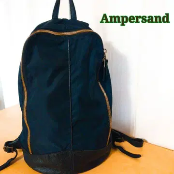 [ 가격 인하 ] Ampersand 앙팡상드 나일론 가죽 백팩
