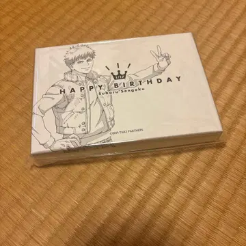 [ 미개봉 ] TIGER&BUNNY2 센고쿠 스바루 벌스데이 기념 세트
