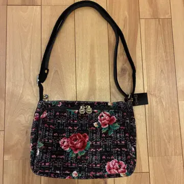 [택 포함 미사용 새상품] FEILER 로지 트위드 숄더백