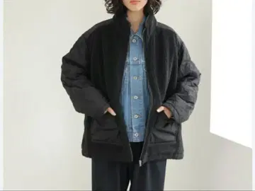플리스 자켓 블랙 프리 사이즈