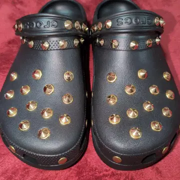 펑크 커스텀 crocs 새상품