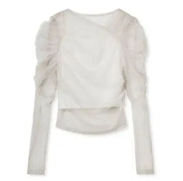 [ 새상품 미사용 ] SNIDEL 컷튤 상의