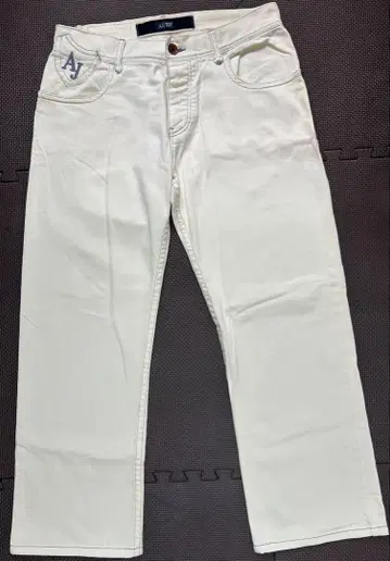 AJ 화이트 데님 팬츠 Used (유즈드)