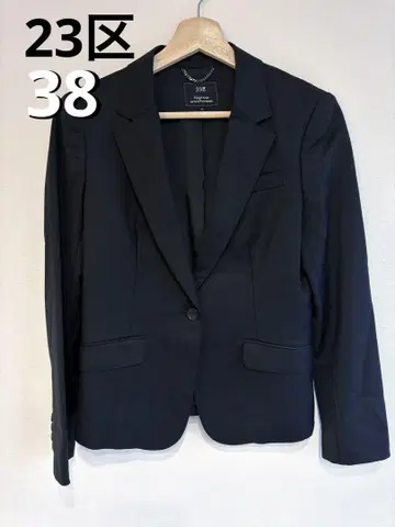 [ 새상품급 ] 23구 자켓 블랙 수트 모 88%