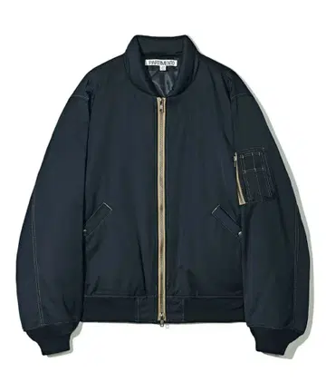 PARTIMENTO 네이비 MA-1 자켓 더블 지퍼 익명 배송