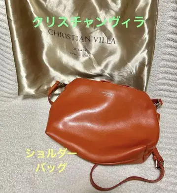 CHRISTIAN VILLA 숄더백 오렌지