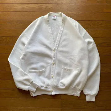 90s JERZEES 스웨트 가디건 USA 제조