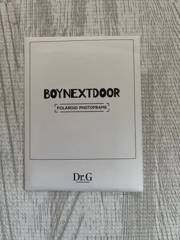 BOYNEXTDOOR Dr.G 트레이딩 카드 포토 카드