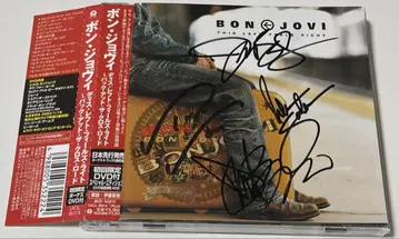 Bon Jovi This Left Feels Right 사인 포함