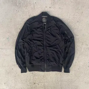 [ USA ] 00s ALPHA MA-1 플라이트 자켓 블랙