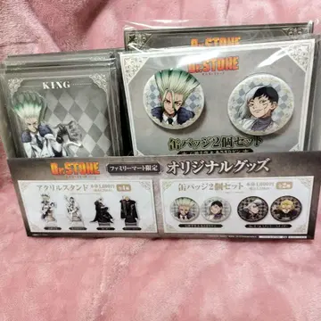 [ 컴플리트 세트 ] Dr.STONE 아크릴 스탠드 캔뱃지