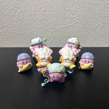 커비 스위트림 피규어 세트 7체