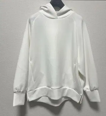 UNFILO 더블 페이스 사이드 ZIP 후디 후드티