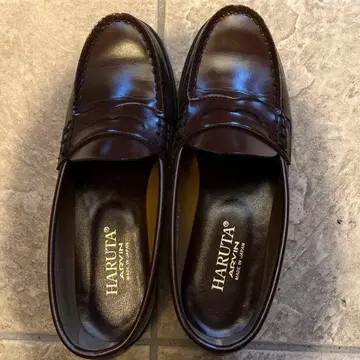 HARUTA 로퍼 브라운 25cm