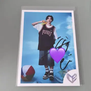 ICEx 타케노 세나 생일 브로마이드 사인