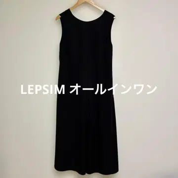 LEPSIM 렙심 슬리브리스 올인원 블랙 프리 사이즈
