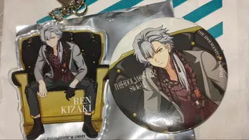 SideM 다이마루 콜라보 카사사키 렌 아크링 키링 캔뱃지