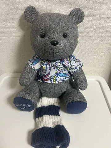 Callaway 곰 모양 헤드커버 베어 새상품급 캘러웨이