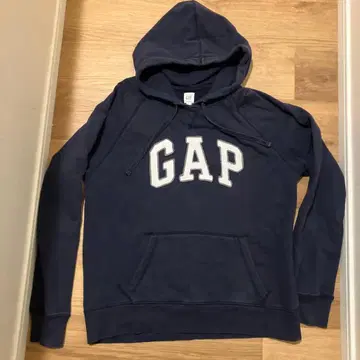 올드 GAP 네이비 후드 부착 후드티 사이즈 L