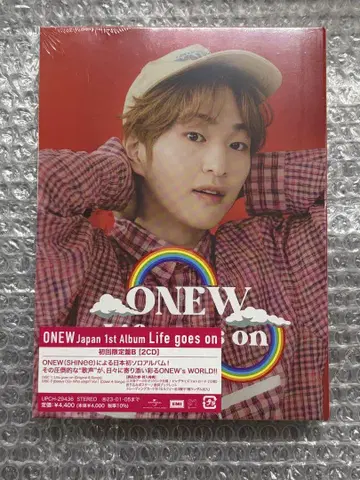 온유 ONEW Life goes on 앨범 미개봉 새상품 초회 한정판 B