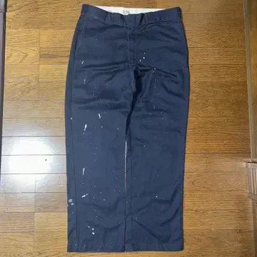 Dickies 874 00s 워크 팬츠 페인트 튄 디자인 33/30 느낌