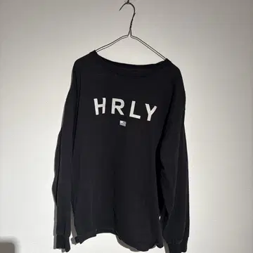 HRLY 블랙 긴팔 트레이닝복 L 사이즈