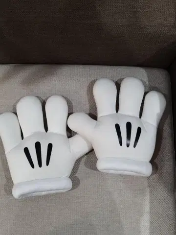 디즈니랜드 미키마우스 핸드 그로브 장갑 봉제 인형 미키