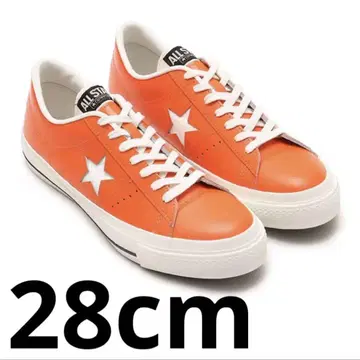 CONVERSE ONE STAR J ORANGE 28cm