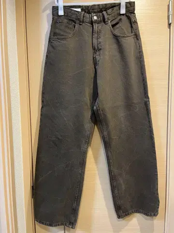 ZARA 자라 그라데이션 BAGGY-FIT 데님 팬츠 EU38