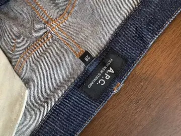 A.P.C. 스트레이트 데님 사이즈 28