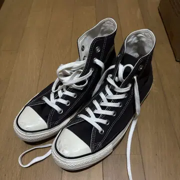 컨버스 블랙 하이컷 스니커즈