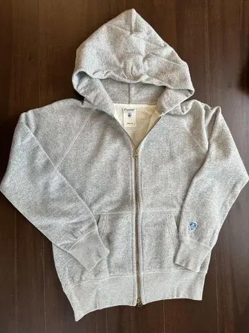 Orcival 후드 부착 집업 후드티 France 1 그레이